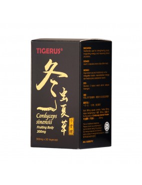 TIGERUS® Cordyceps Sinensis Fruiting Body 30’S