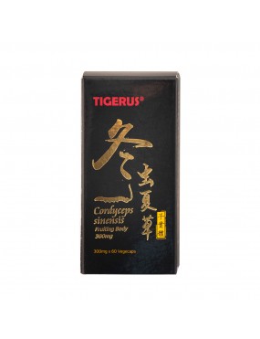 TIGERUS® Cordyceps Sinensis Fruiting Body 60’s