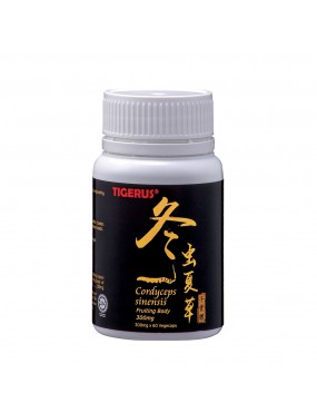 TIGERUS® Cordyceps Sinensis Fruiting Body 60’s