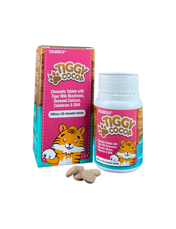 TIGERUS® TIGGY Cocoa Chewable Tablets